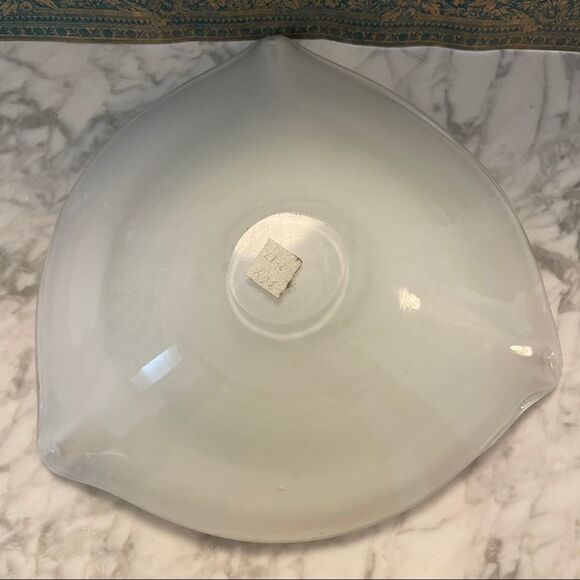 Mauve Art Glass Aventurine Bowl - Picture 5 of 5